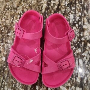 Birkenstock Kids Bright Pink Sandals